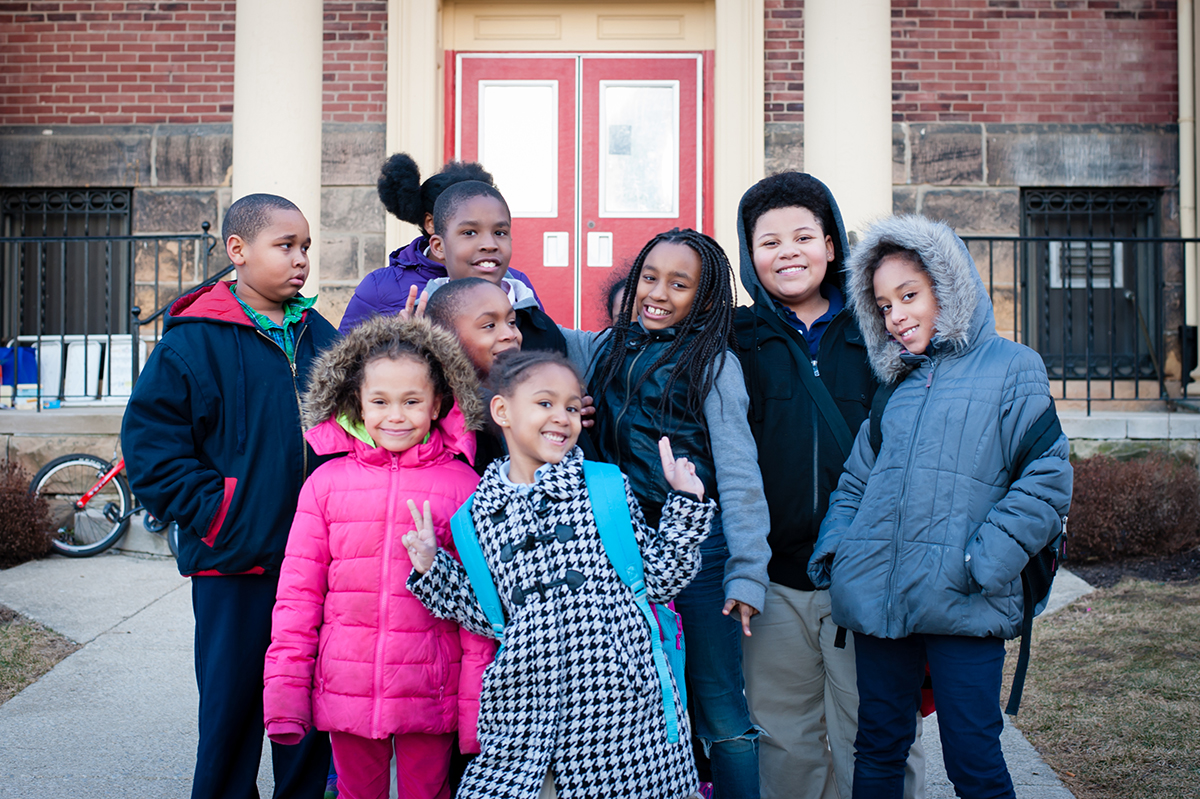 group of kids