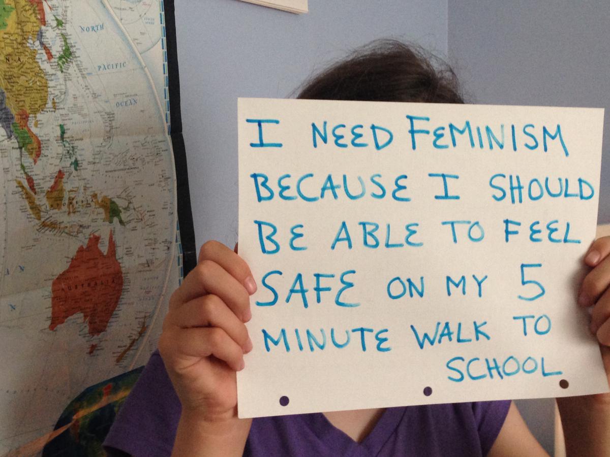 feminism sign