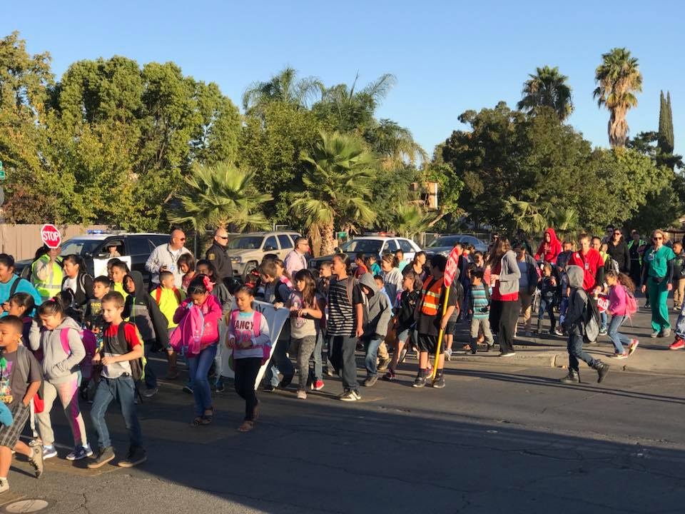 walk to school day